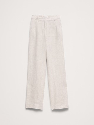The Everyday Wide-Leg Pant in Linen | Banana Republic (US)