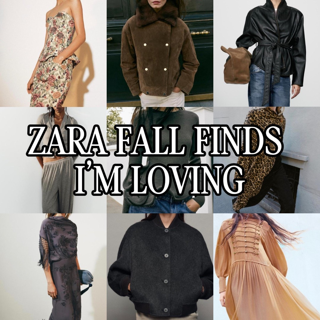 Zara Fall Finds I’m Loving.