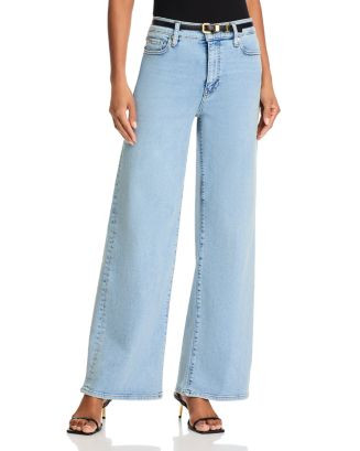 Le Slim Palazzo High Rise Wide Leg Jeans | Bloomingdale's (US)