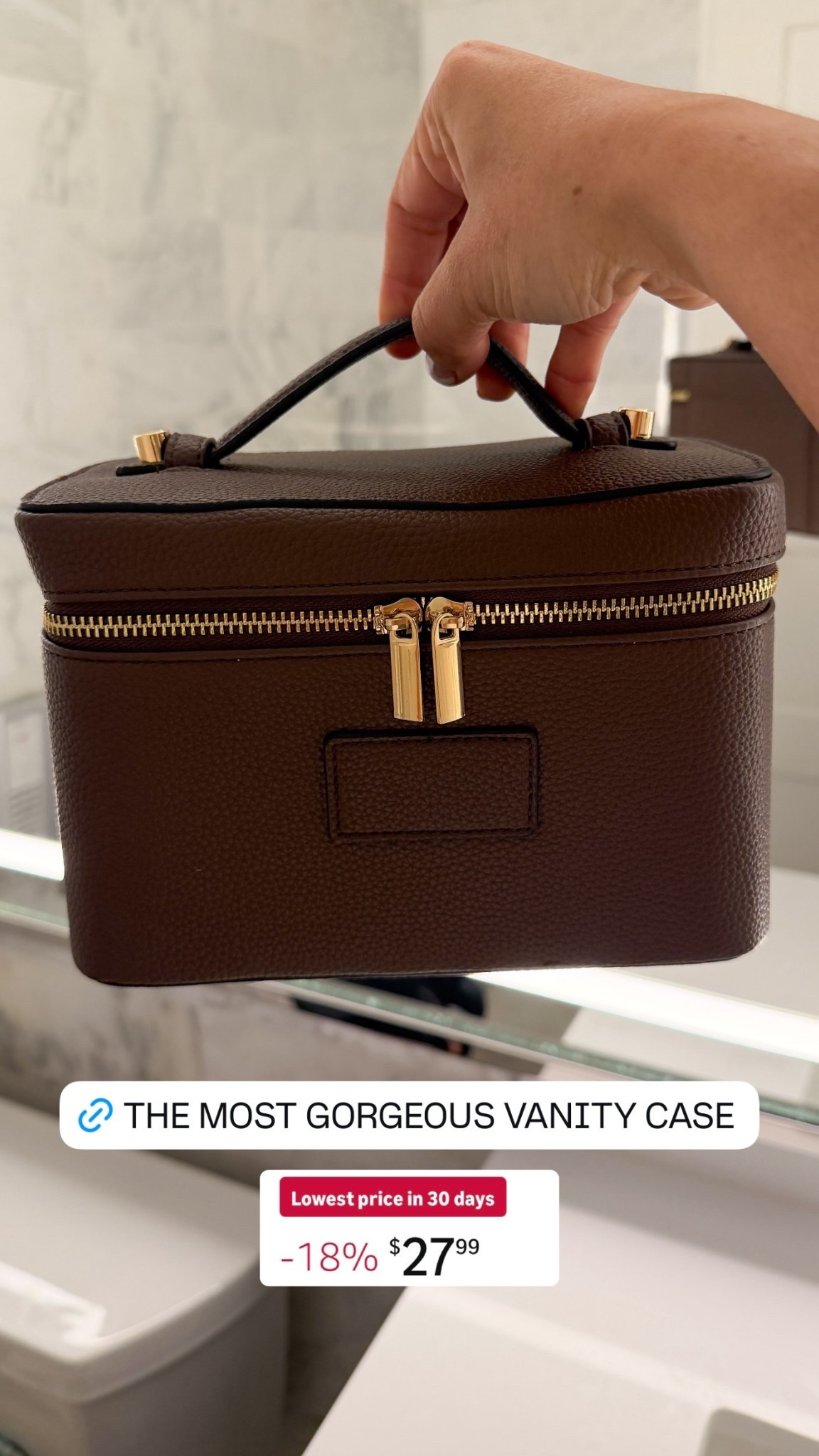 Obsessed wit this cosmetic bag & it’s on major sale! 🎉

#LTKSaleAlert #LTKGiftGuide