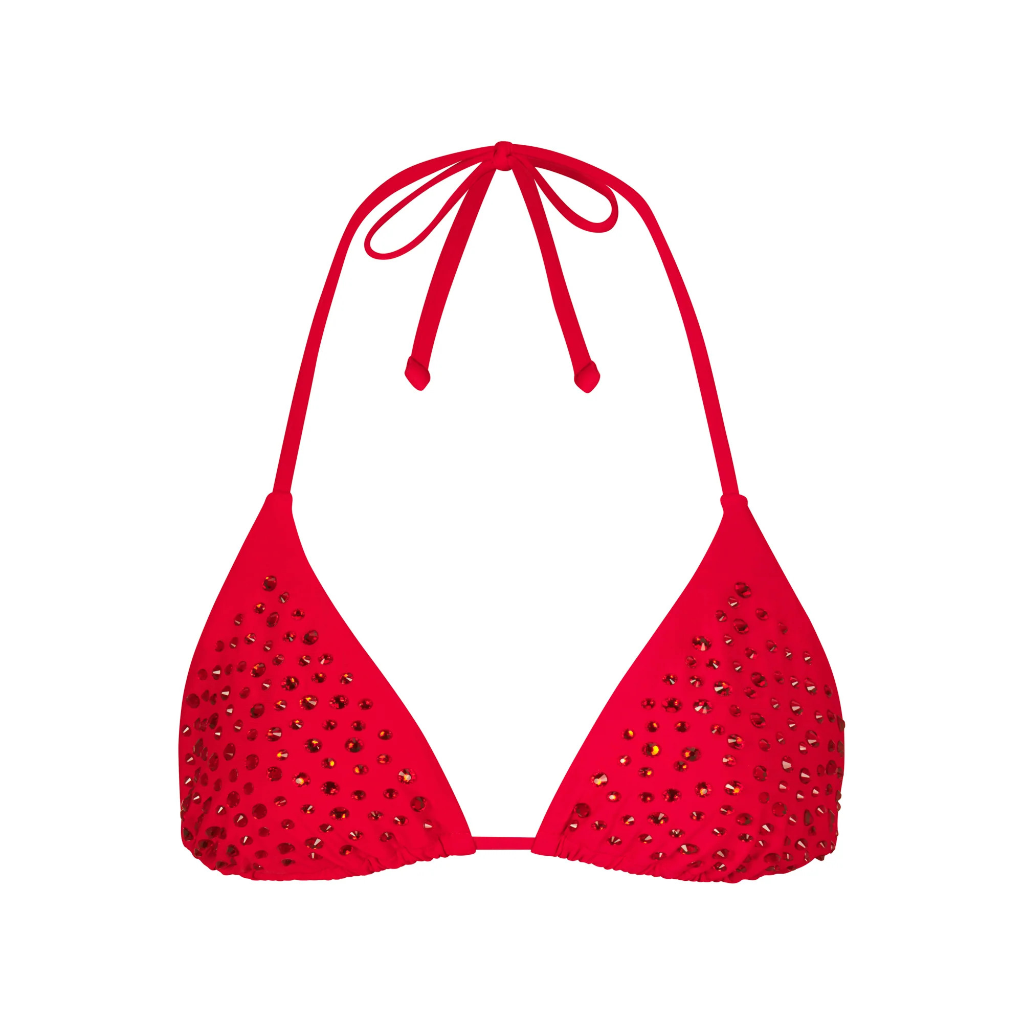 RHINESTONE TRIANGLE BIKINI TOP | SKIMS (US)