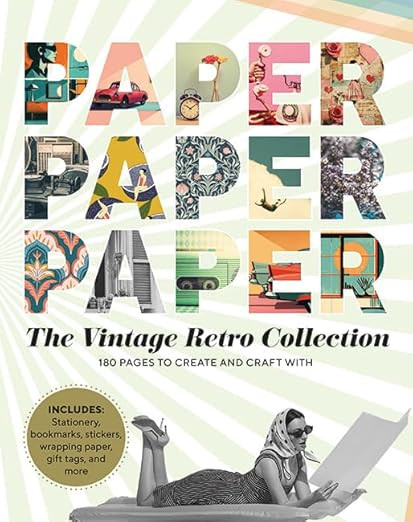GMC Publications Paper Paper Paper The Vintage Retro Collection 180 Pages to Create and Craft Wit... | Amazon (US)