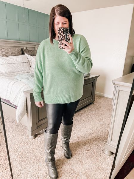 style | outfit of the day | ootd | outfit inspo | fashion | affordable fashion | affordable style | style on a budget | basics | athliesure | jeans | leggings | comfy | oversized sweater | booties | boots | knee high boots | over the knee boots | outfit ideas | mid size | curvy | midsize style | midsize fashion | curvy fashion | curvy style | target | target finds | walmart | walmart finds | amazon | found it on amazon | amazon finds

#LTKstyletip #LTKHoliday #LTKcurves