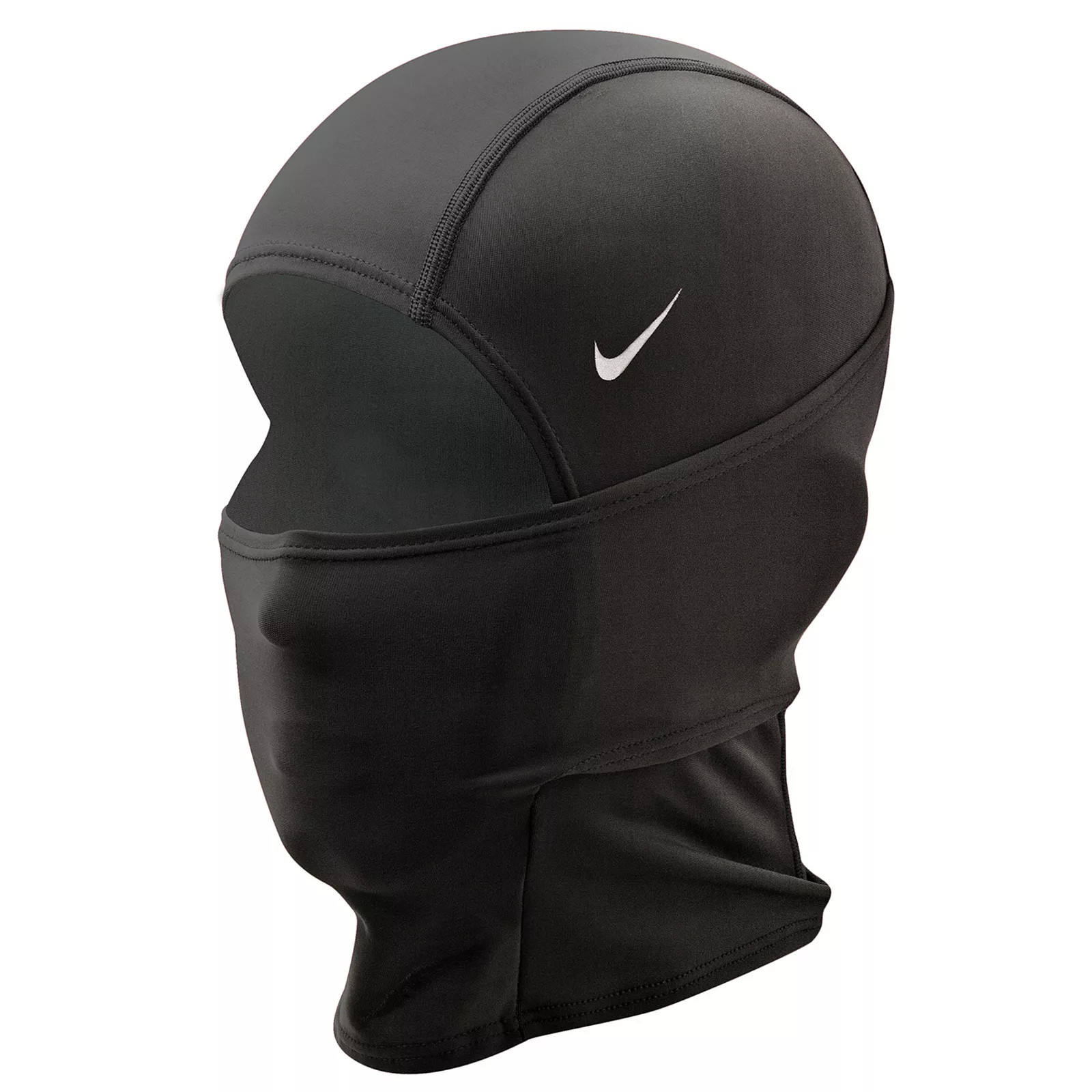 Men's Nike Pro Hyperwarm Face Mask Hood, Black Black White | Kohl's