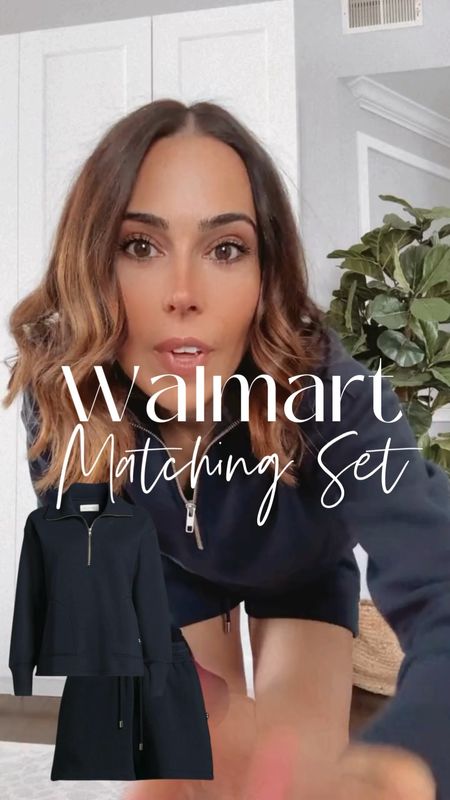 Walmart matching set. Perfect for spring errands and everyday wear. Wearing size small in both. Runs tts. Shorts if in between can size down  

#LTKSpringSale #LTKstyletip #LTKfindsunder50