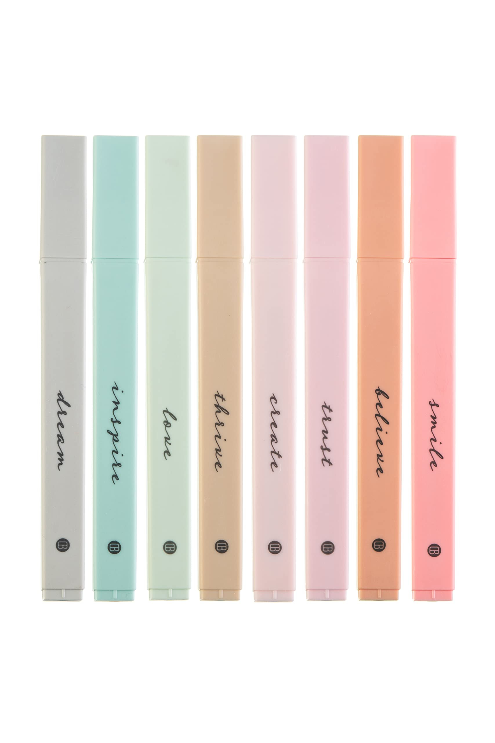 DIVERSEBEE Bible Highlighters with Soft Chisel Tip, 8 Pack Assorted Colors Pens No Bleed, Quick D... | Amazon (US)