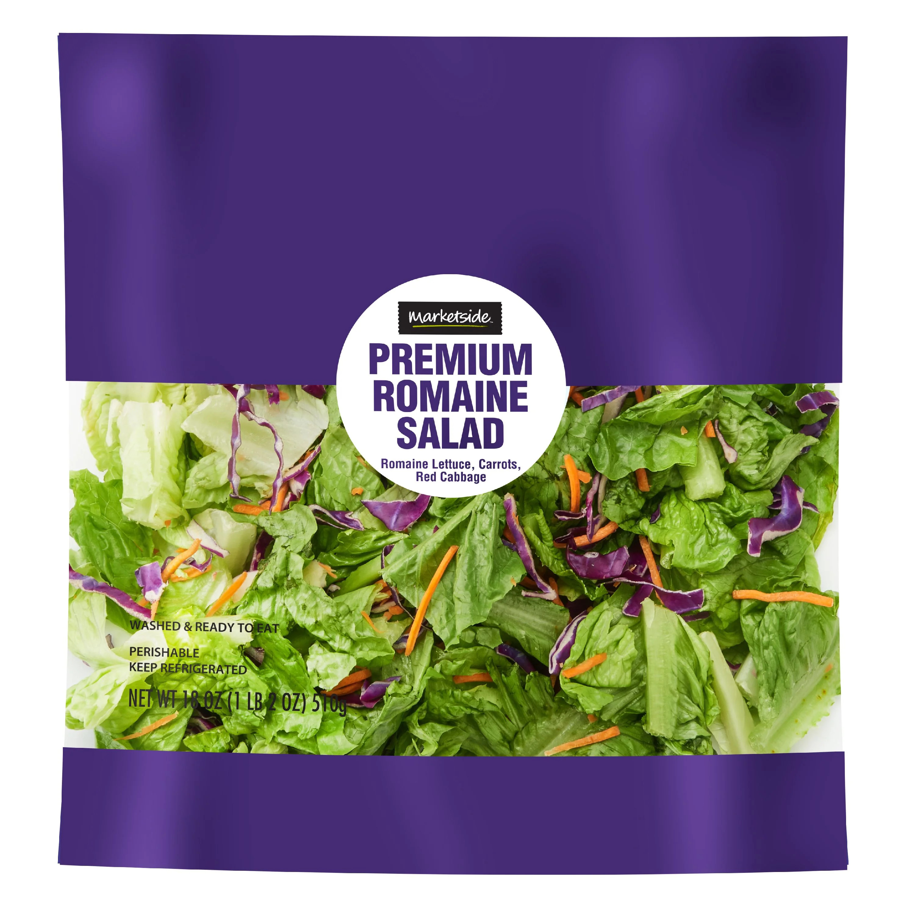 Marketside Premium Romaine Salad Blend, 18 oz Bag, Fresh | Walmart (US)