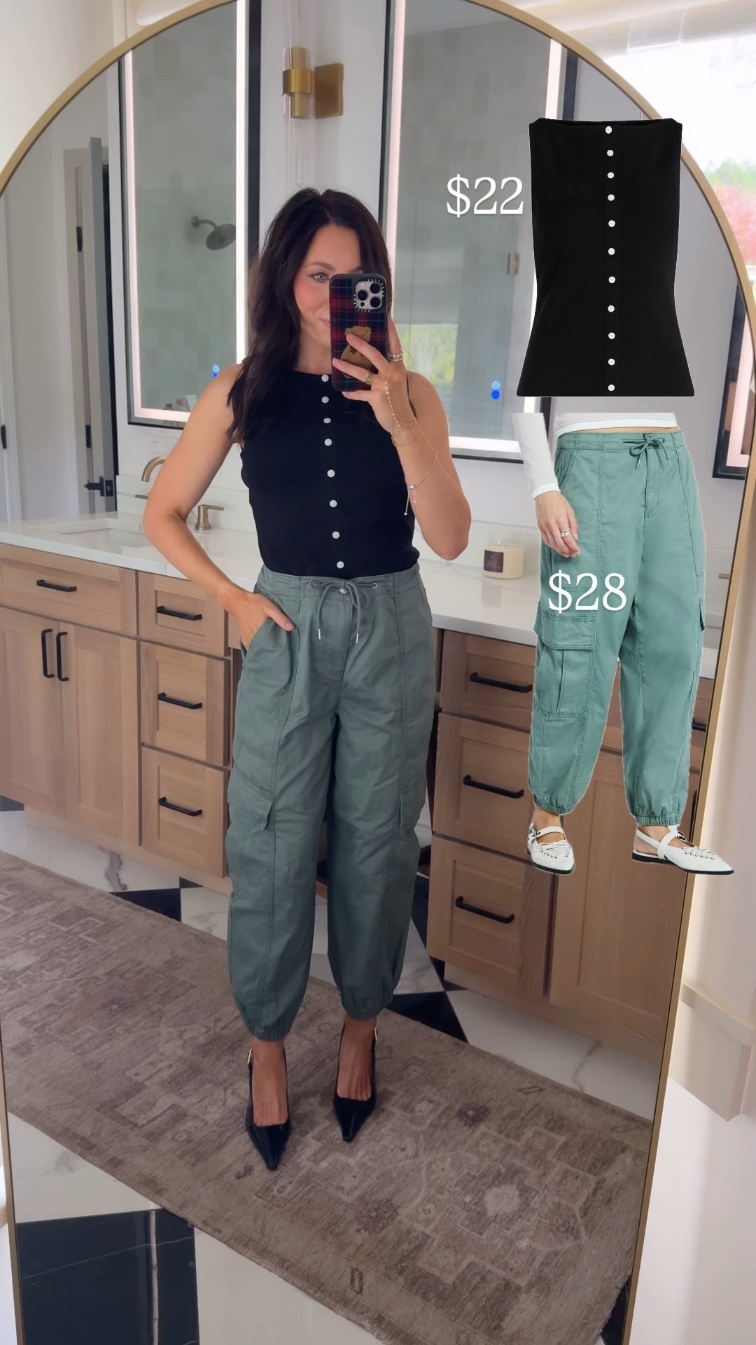 Walmart outfit! Size small tank & size XS pants! 

#LTKootd #LTKgrwm #LTKmomlife