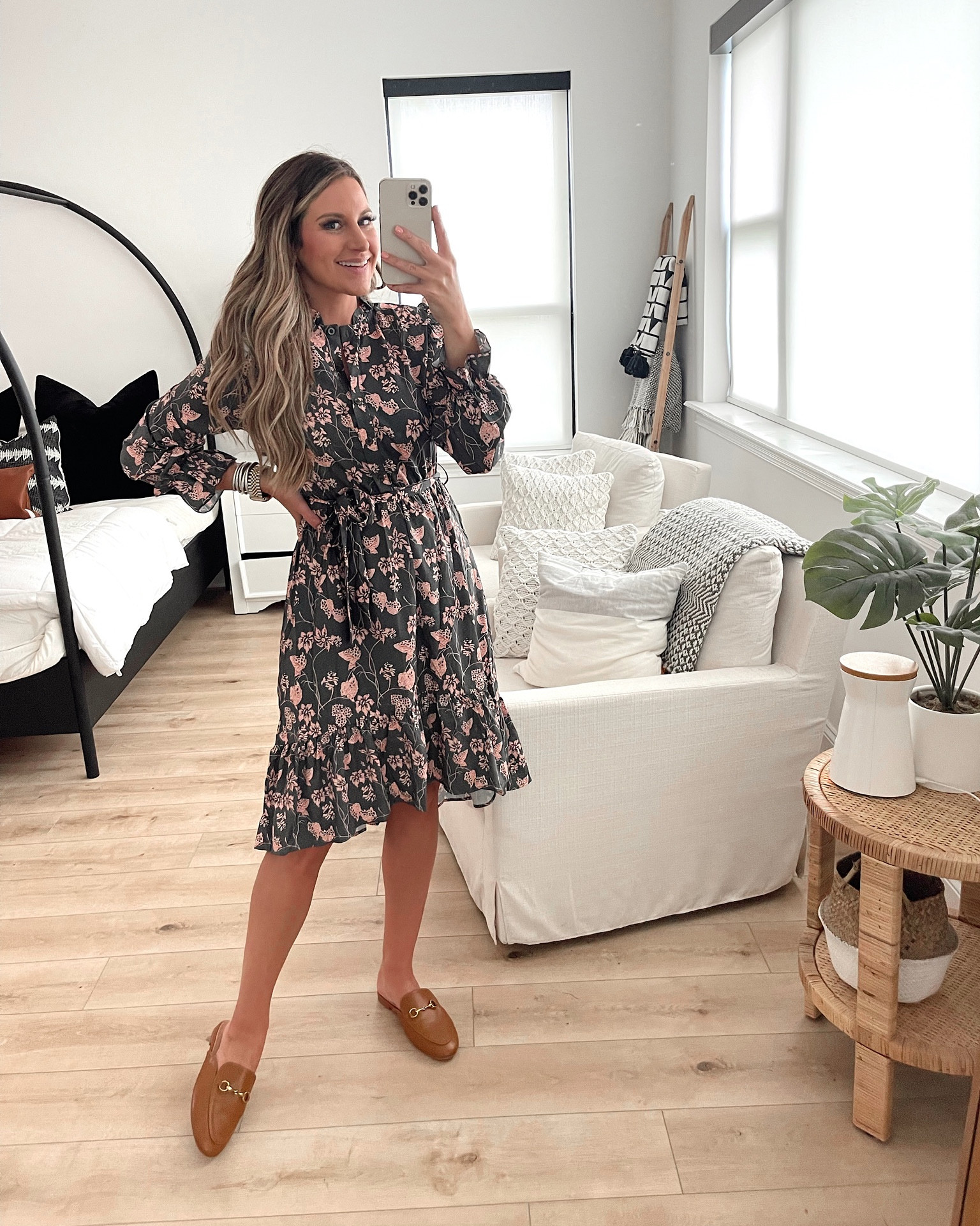 In a small long sleeve dress for fall from Amazon - fits TTS.

#LTKstyletip #LTKSeasonal #LTKunder50