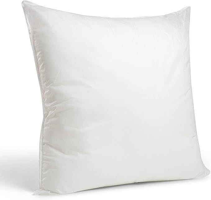 Foamily Premium Hypoallergenic European Sleep Pillow Insert Euro Sham Square Form Polyester, 26" ... | Amazon (US)