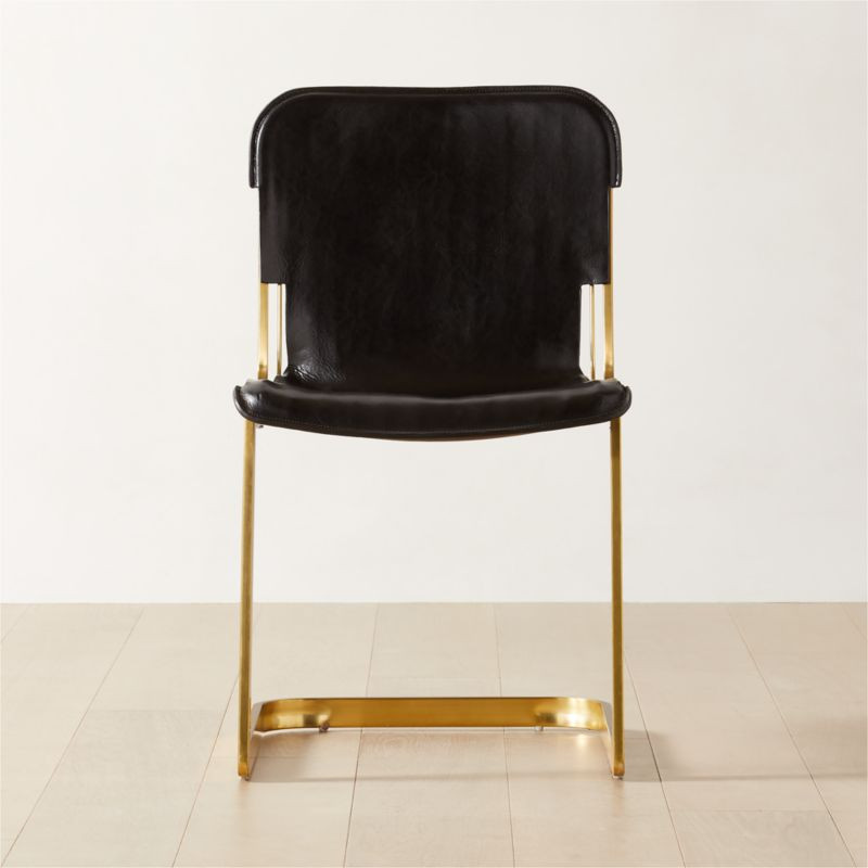Rake Brass Chair + Reviews | CB2 | CB2