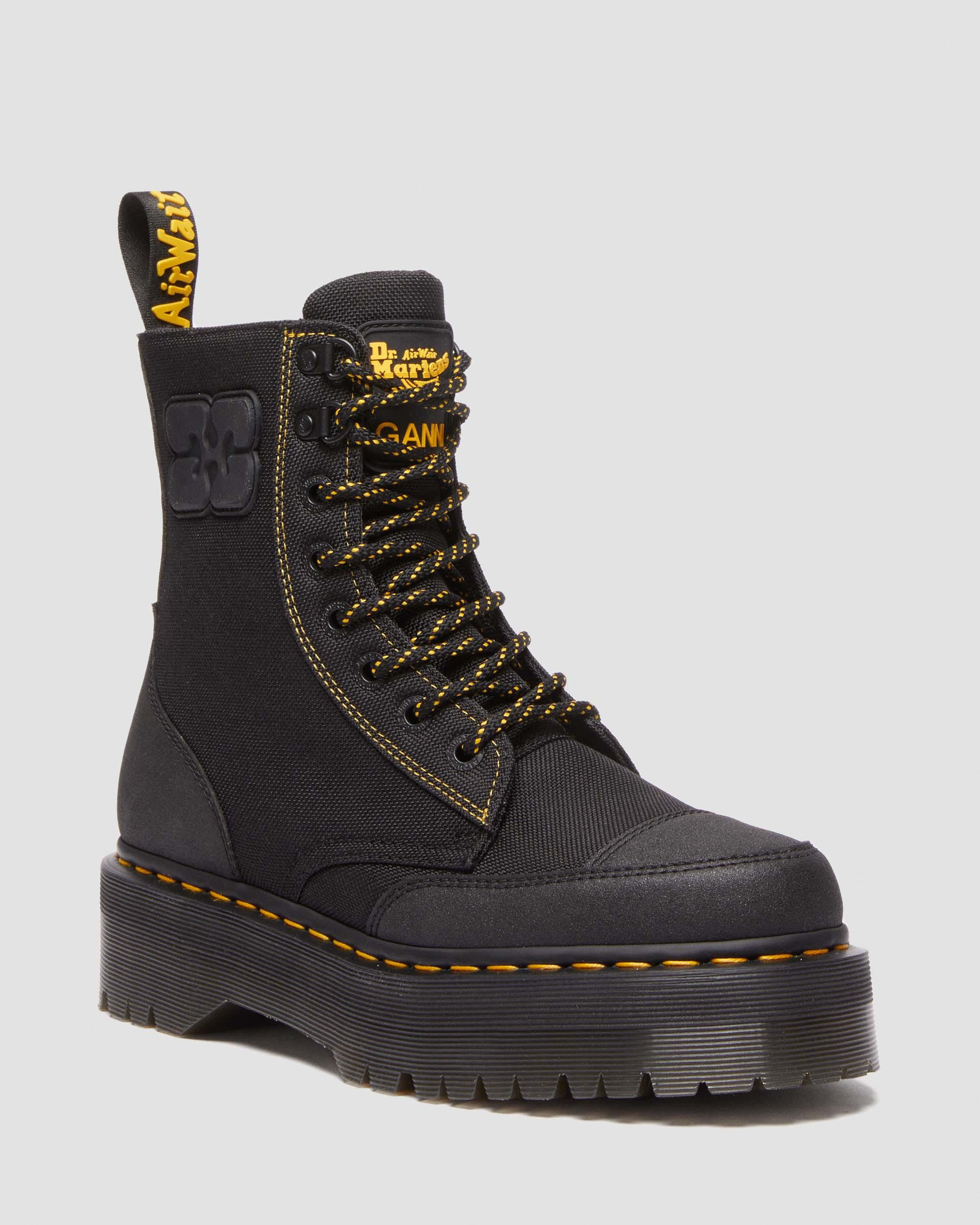 Jadon Boot Ganni Extra Tough Platforms&nbsp; in Black | Dr. Martens | Dr. Martens