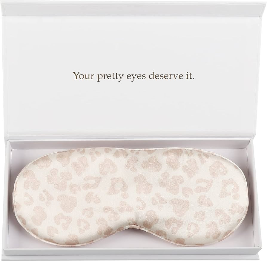 Silk Sleep Mask Light Blocking Luxury 100% Mulberry 22mm Silk Eye Mask Eye Cover Blindfold Ultra ... | Amazon (US)