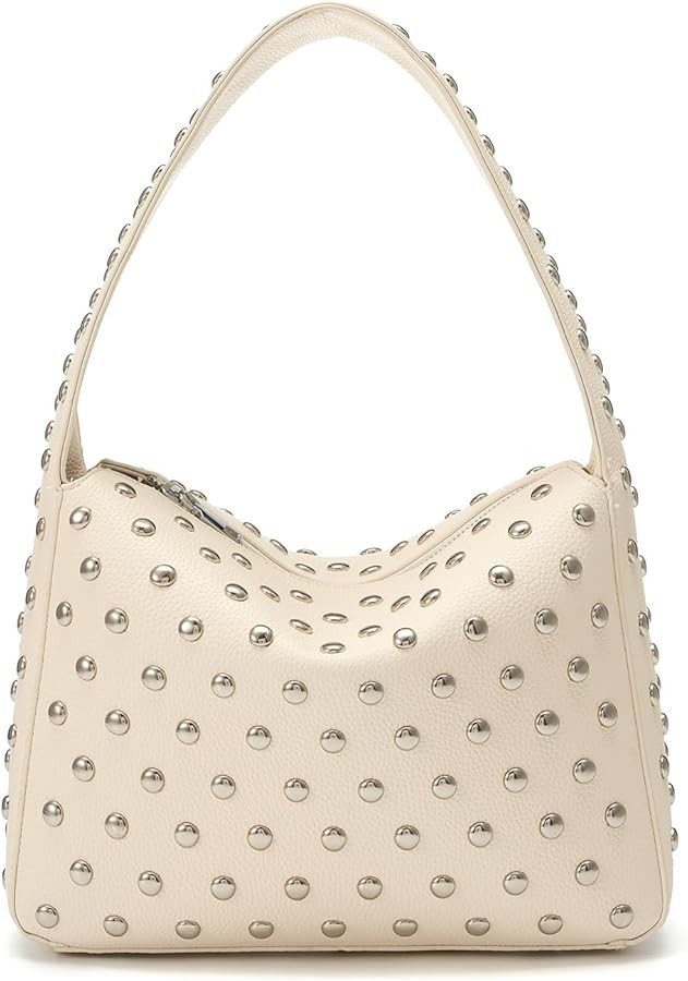 Shoulder Bag Studded Purse for Women Y2K Purse Black Studded Bag Designer Handbag | Amazon (US)