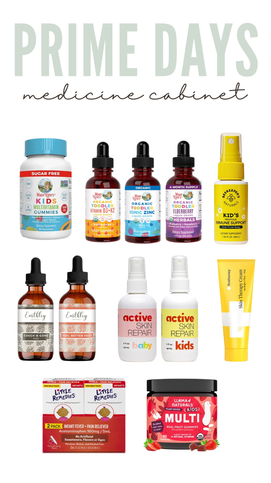 Prime day Medicine cabinet favorites! 📦

#LTKSaleAlert #LTKKids #LTKBaby