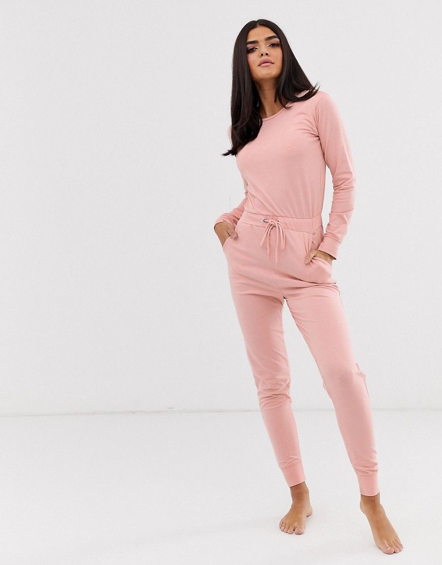 Missguided loungewear jumpsuit-Pink | ASOS (Global)