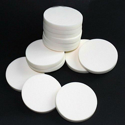 AKOAK 20pcs Round Make Up Facial Face Soft Sponge Cosmetic Puff Women Lady Beauty Makeup Foundati... | Amazon (US)