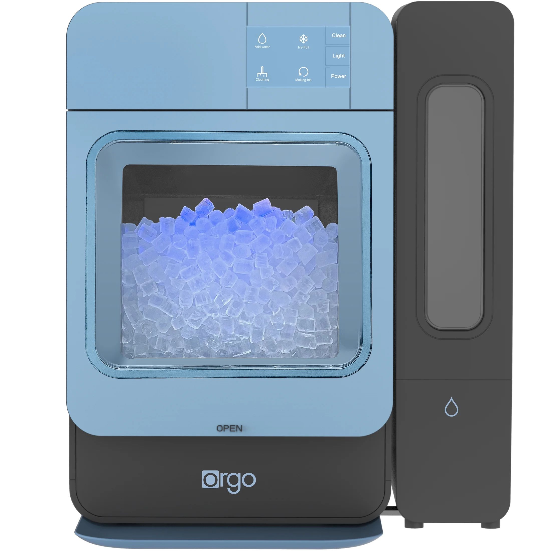 Orgo Products The Sonic Countertop Ice Maker, Nugget Ice Type, Blue | Walmart (US)
