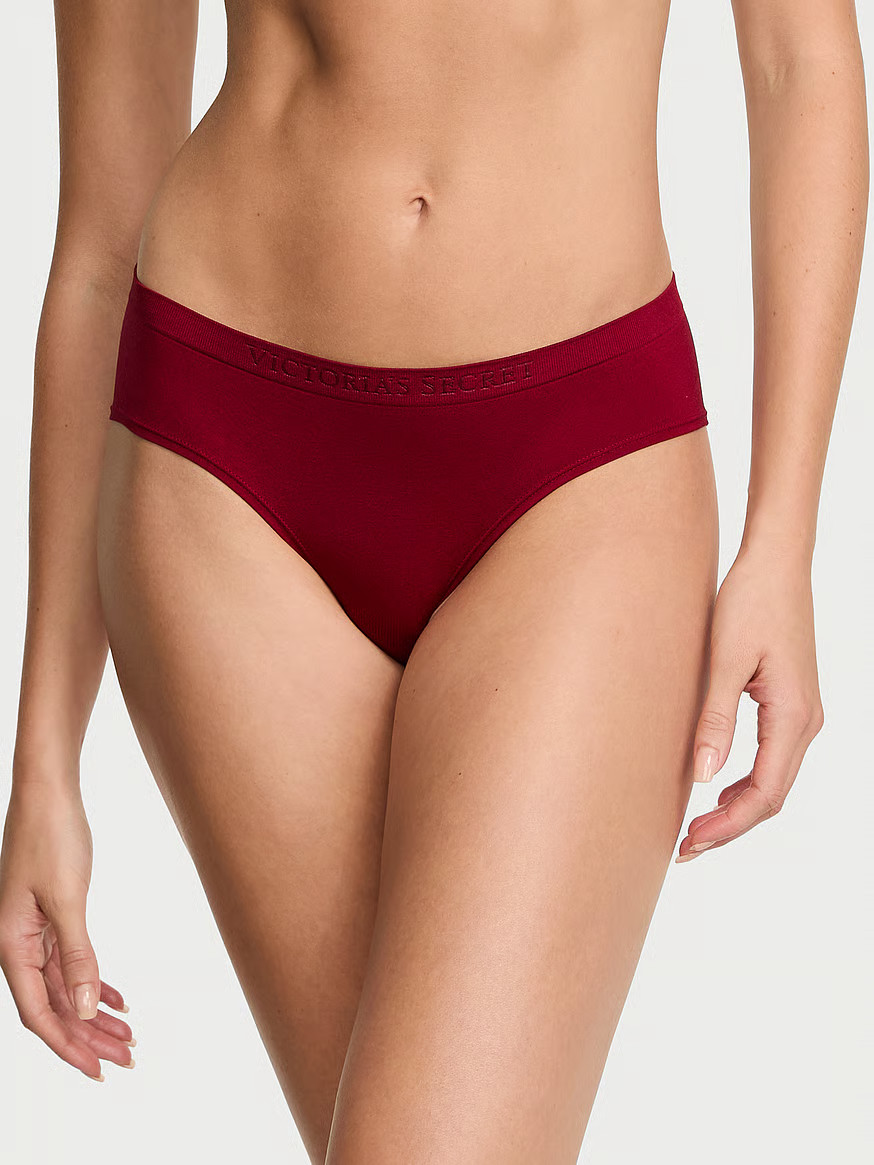 Buy Seamless Shine Hiphugger Panty, Red Lacquer - Order Panties online - Victoria's Secret US | Victoria's Secret (US / CA )