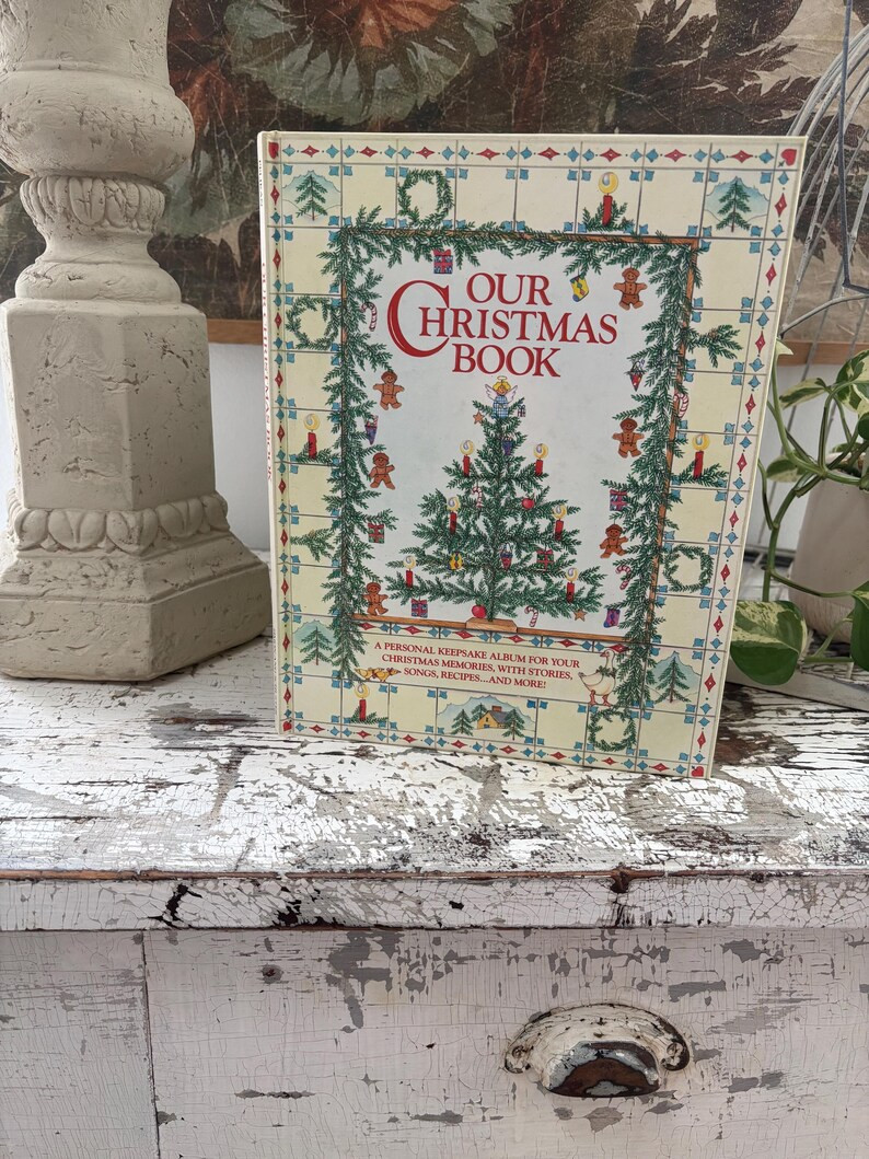 OUR CHRISTMAS BOOK • Personal Family Keepsake Album • Pub 1987 • Like New Copy for Memories... | Etsy (US)