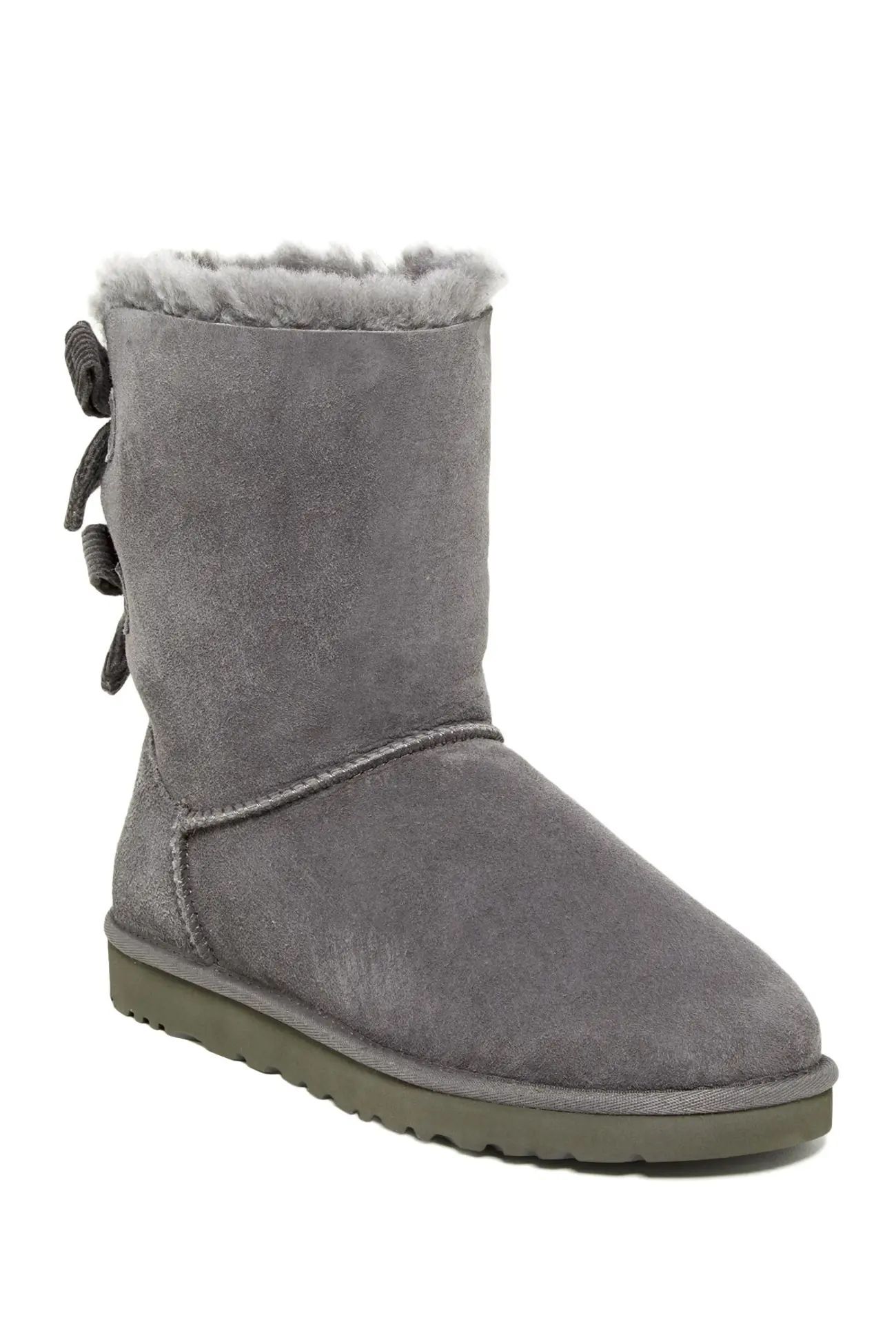 UGG | Bailey Twinface Genuine Shearling &  Bow Corduroy Boot | Nordstrom Rack | Nordstrom Rack