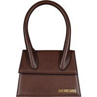 Luxury handbag - Le Chiquito moyen Jacquemus bag in brown leather | Stylemyle (US)