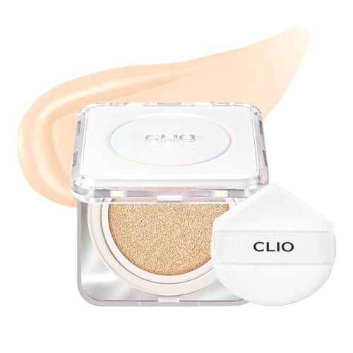 CLIO Kill Cover Founwear Cushion The Original – 20 Shades, Buildable Light to Medium Coverage, Natural Finish, Korean Makeup Foundation, Long-Lasting Skin Fit,19N PORCELAIN | Amazon (US)