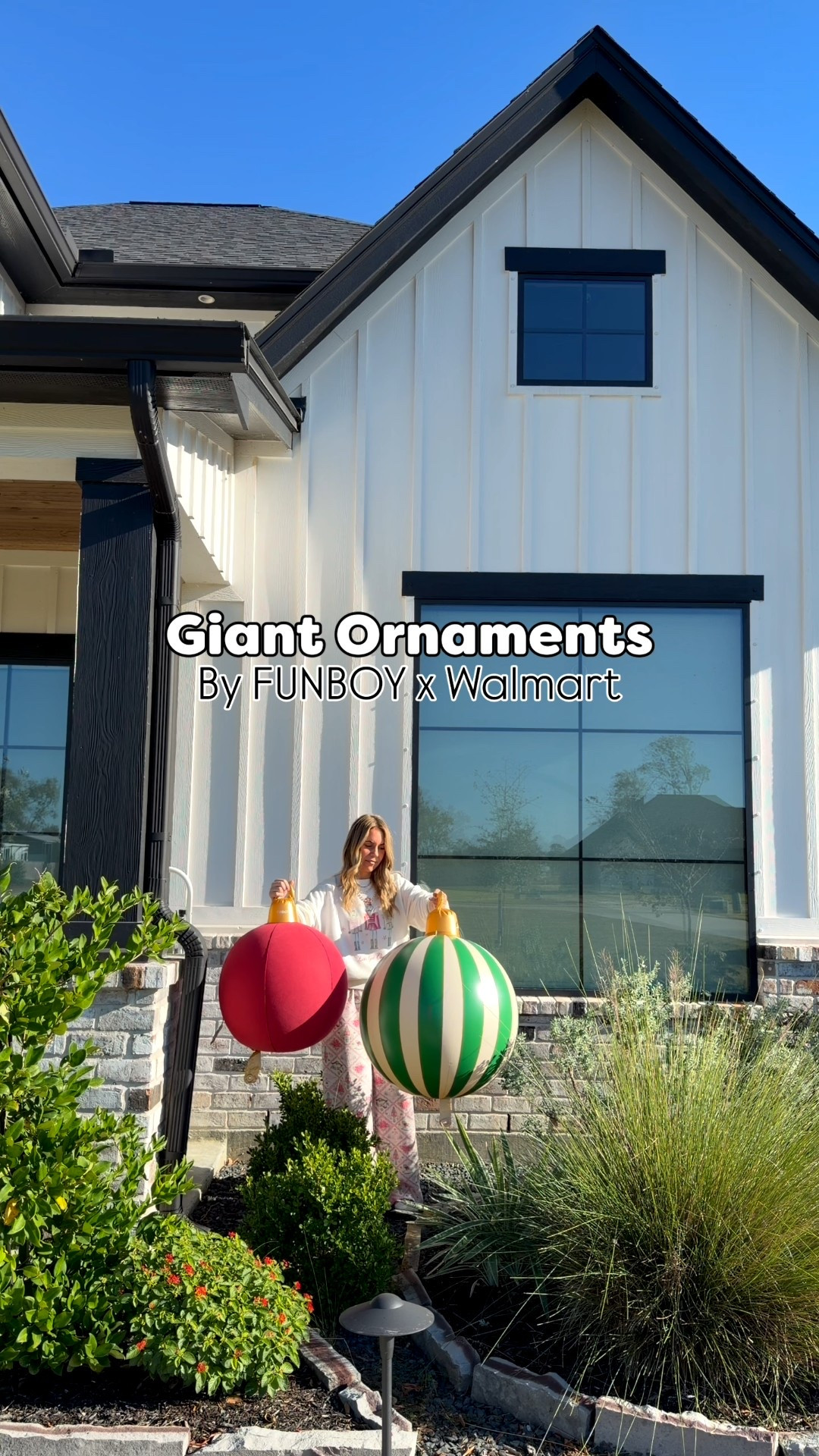 #ad New inflatable Christmas decorations by @funboy at walmart! @walmart #walmart #outdoorchristmasdecor #walmartchristmas 

#LTKHome #LTKHoliday #LTKSeasonal