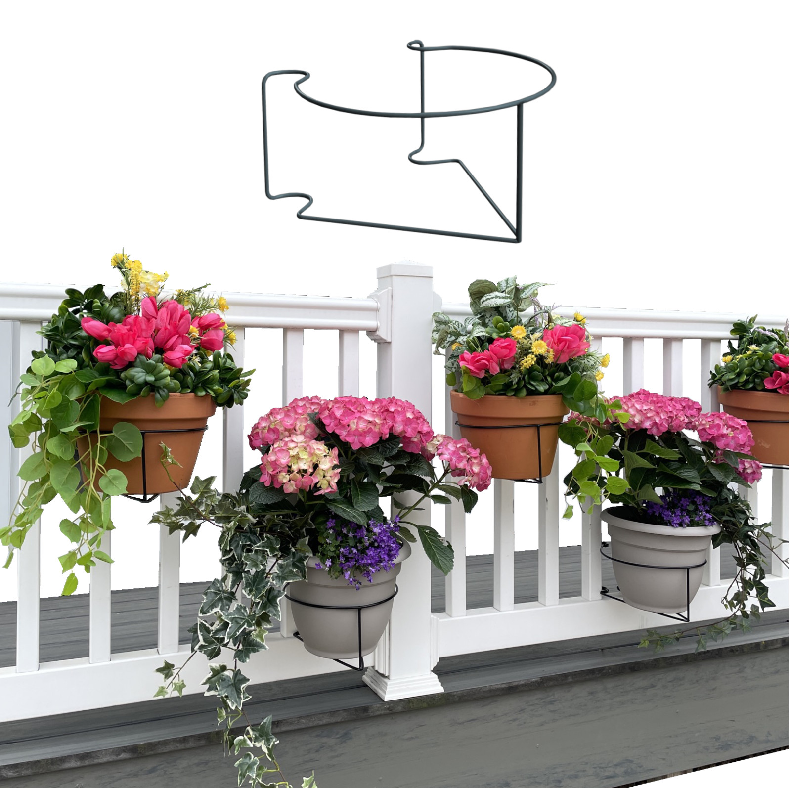Railscapes Railing Planter Clip | Walmart (US)