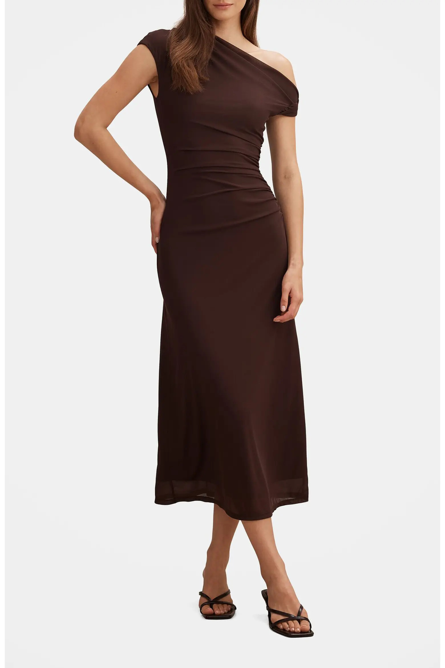 Paris Asymmetric Mesh Dress (Women) | Nordstrom | Nordstrom