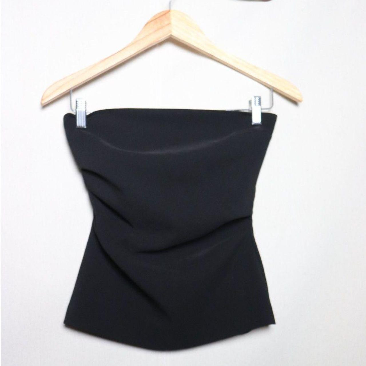 Zara Women's Corset - Black - XS | Depop US