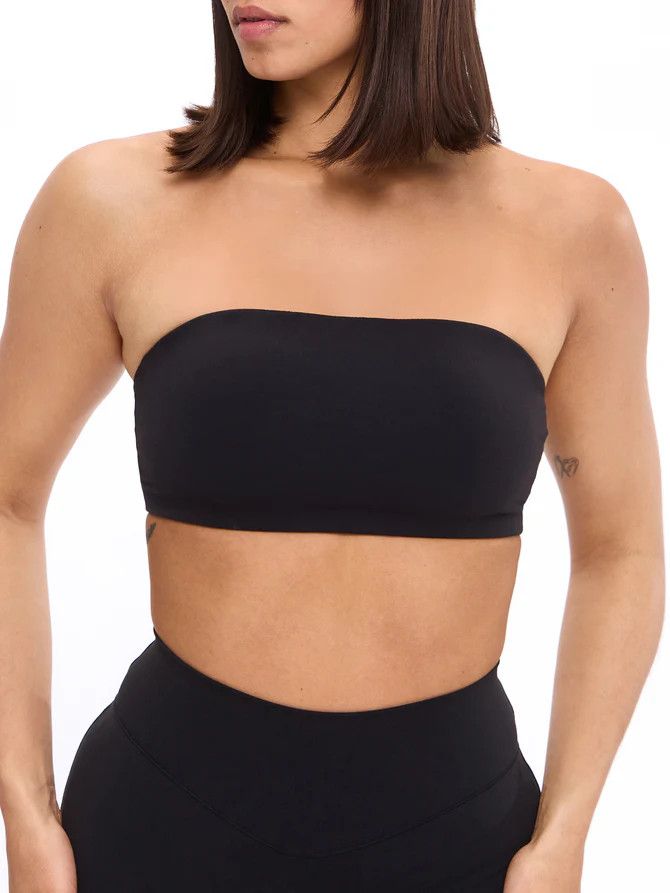 Adjustable Nubre Bandeau - Onyx Black | Buffbunny