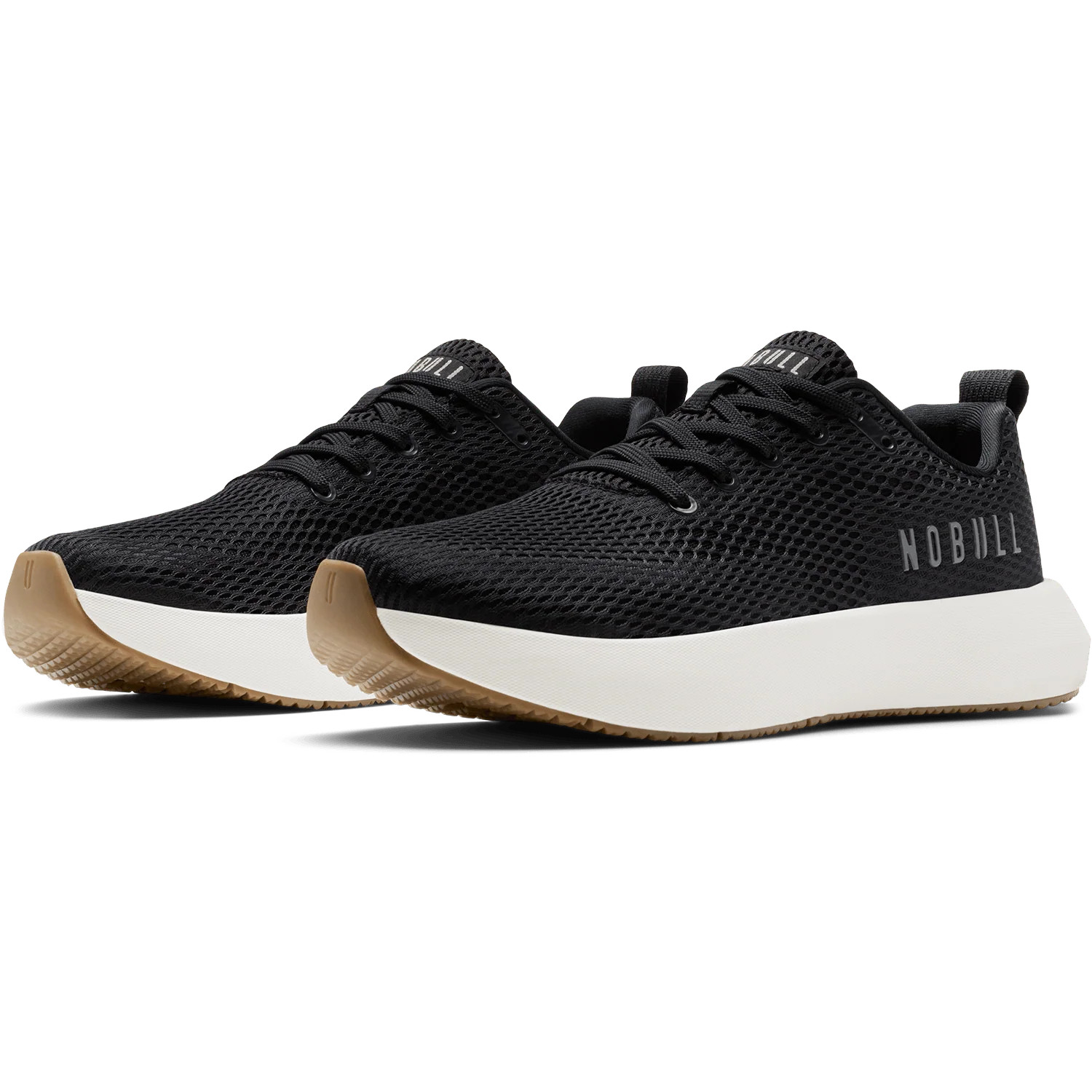 Women's Jet Black Classic White Drive 2 Shoes | NOBULL | NOBULL