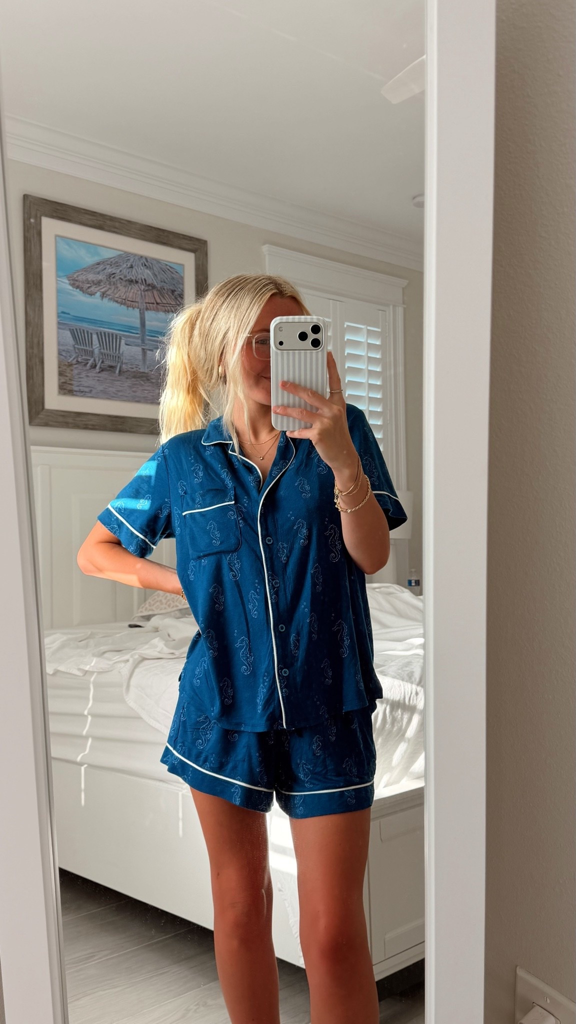 The cutest vacay pjs🐚🌊

#LTKootd #LTKmorningroutine #LTKmomlife