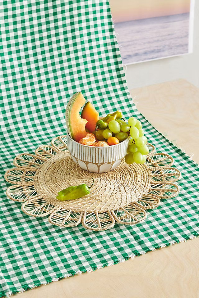 Tavia Raffia Placemat | Anthropologie (US)