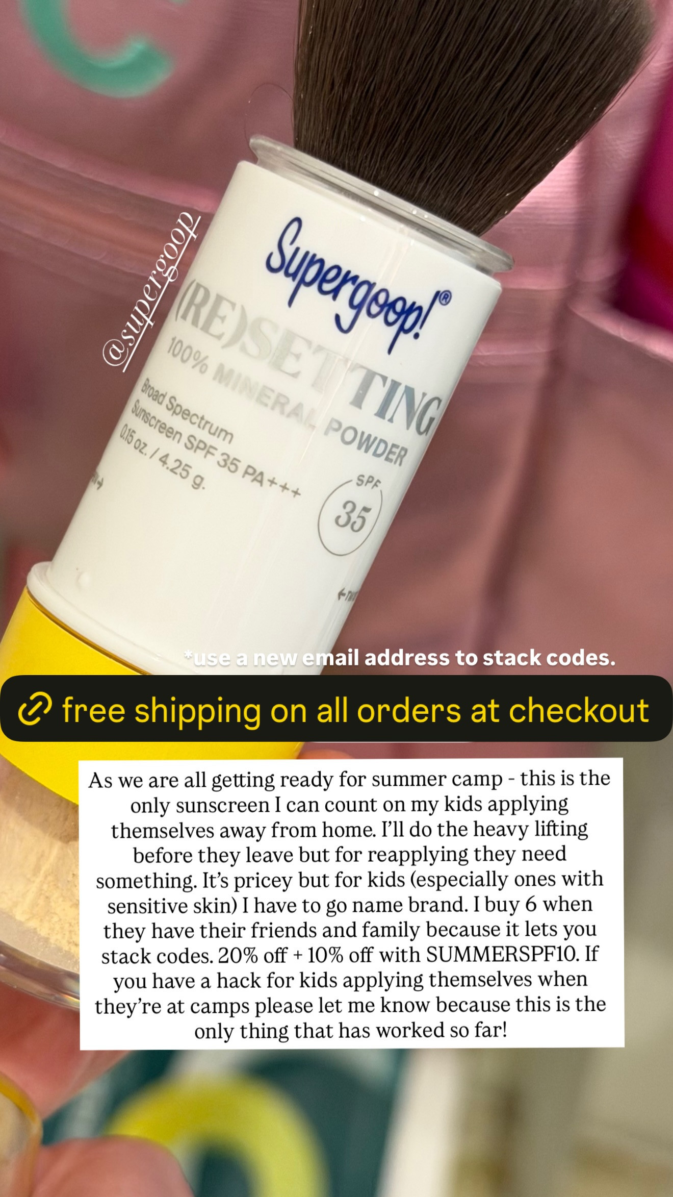 This is the only sunscreen I can count on my kids applying! 

 #LTKBeauty