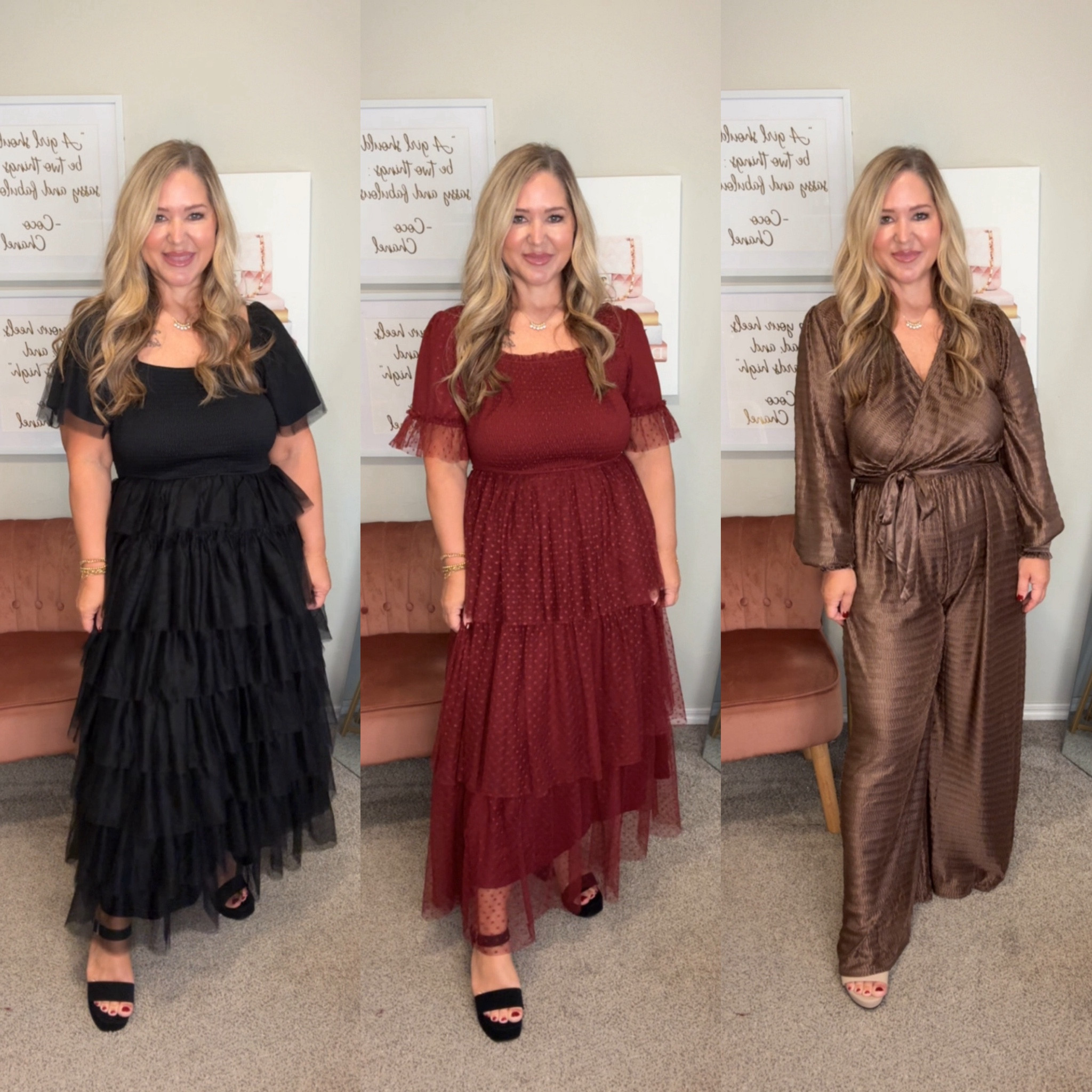 Wearing size large in everything 

#LTKOver40 #LTKMidsize #LTKStyleTip