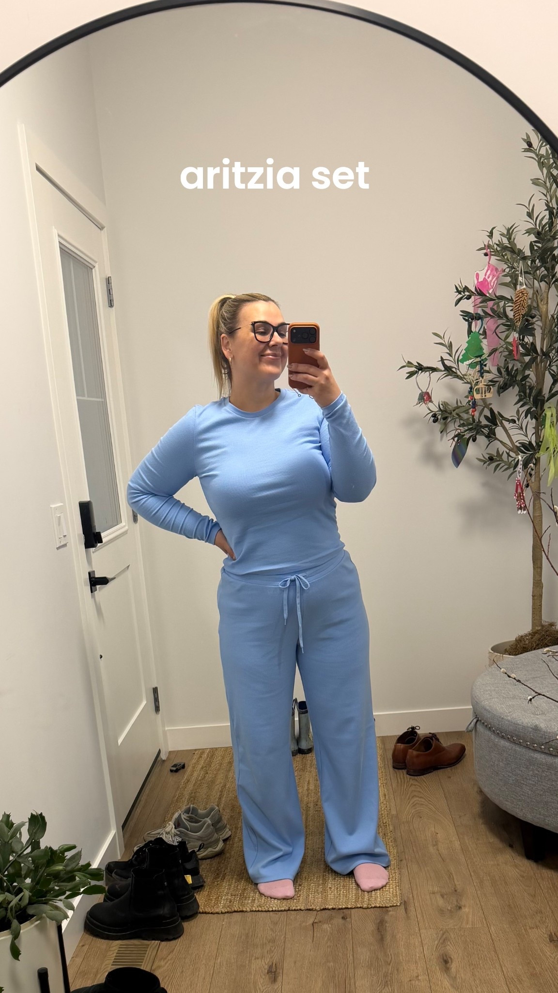 comfy casual mom fit // aritzia // spring ootd 

#LTKplussize #LTKmidsize #LTKcanada