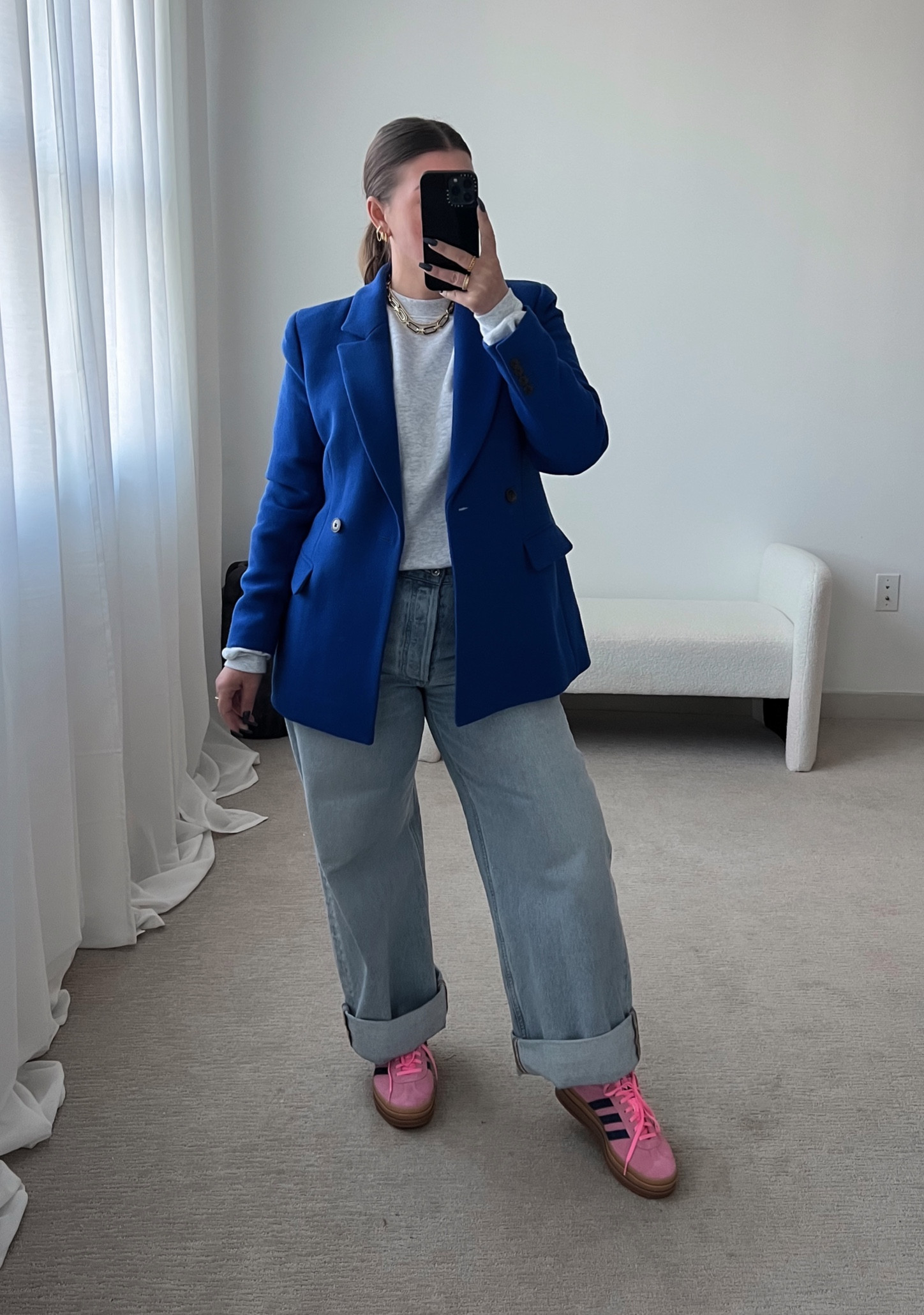 Fall outfit 
Wide leg jeans

#LTKfindsunder100 #LTKmidsize #LTKover40