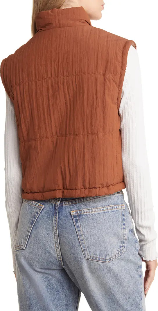 Cropped Puffer Vest | Nordstrom