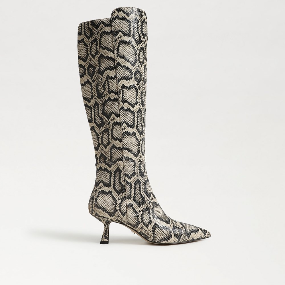 Taylin Wide Calf Pointed Toe Knee High Boot | Sam Edelman