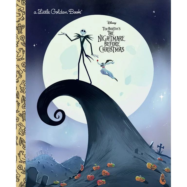 Little Golden Book: The Nightmare Before Christmas (Disney Classic) (Hardcover) - Walmart.com | Walmart (US)