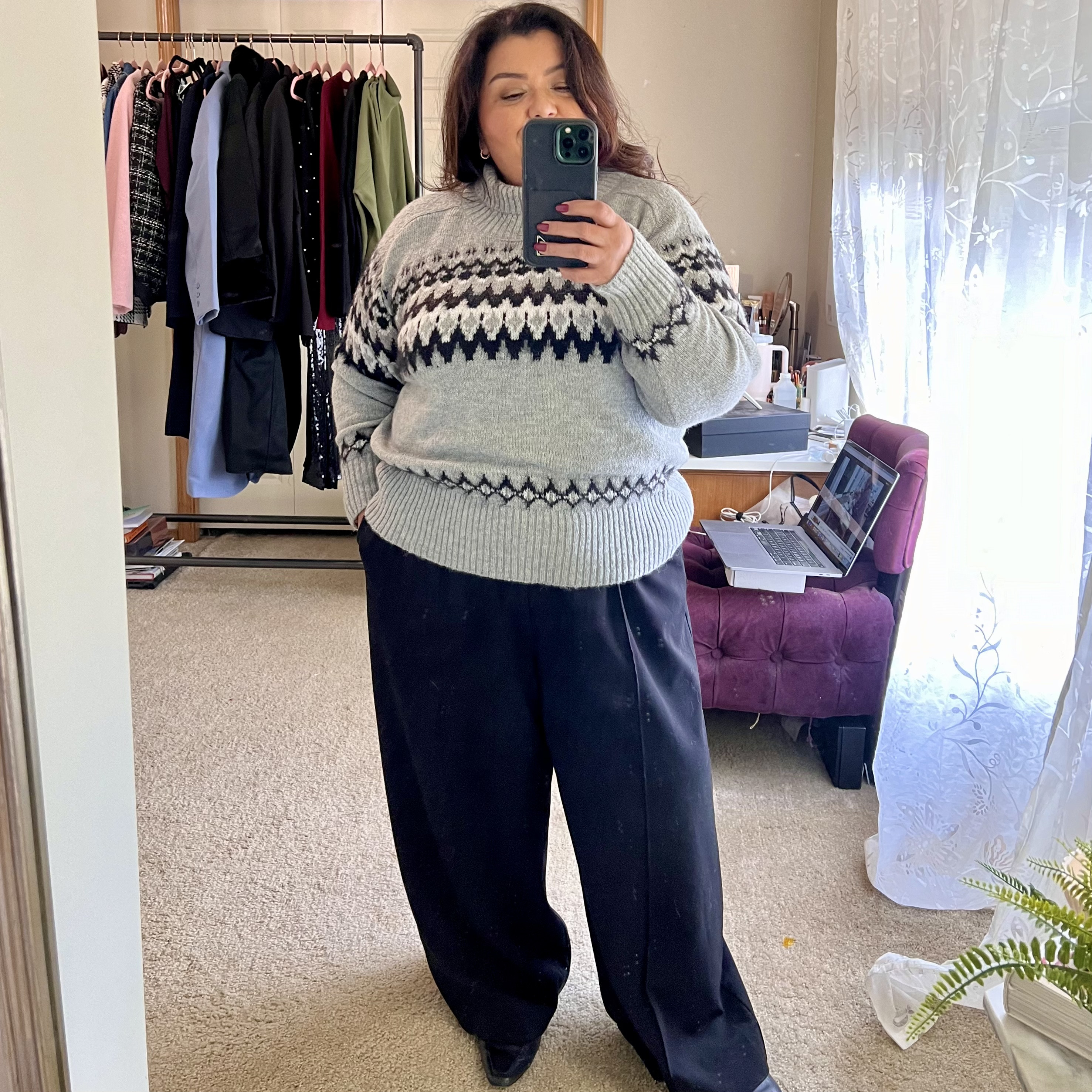 New at Walmart - The Free Assembly fair Isle sweater is so soft and cozy. It’s Winter vibes in a sweater. I’m wearing a size XXL.

#LTKPlusSize #LTKHoliday #LTKSeasonal