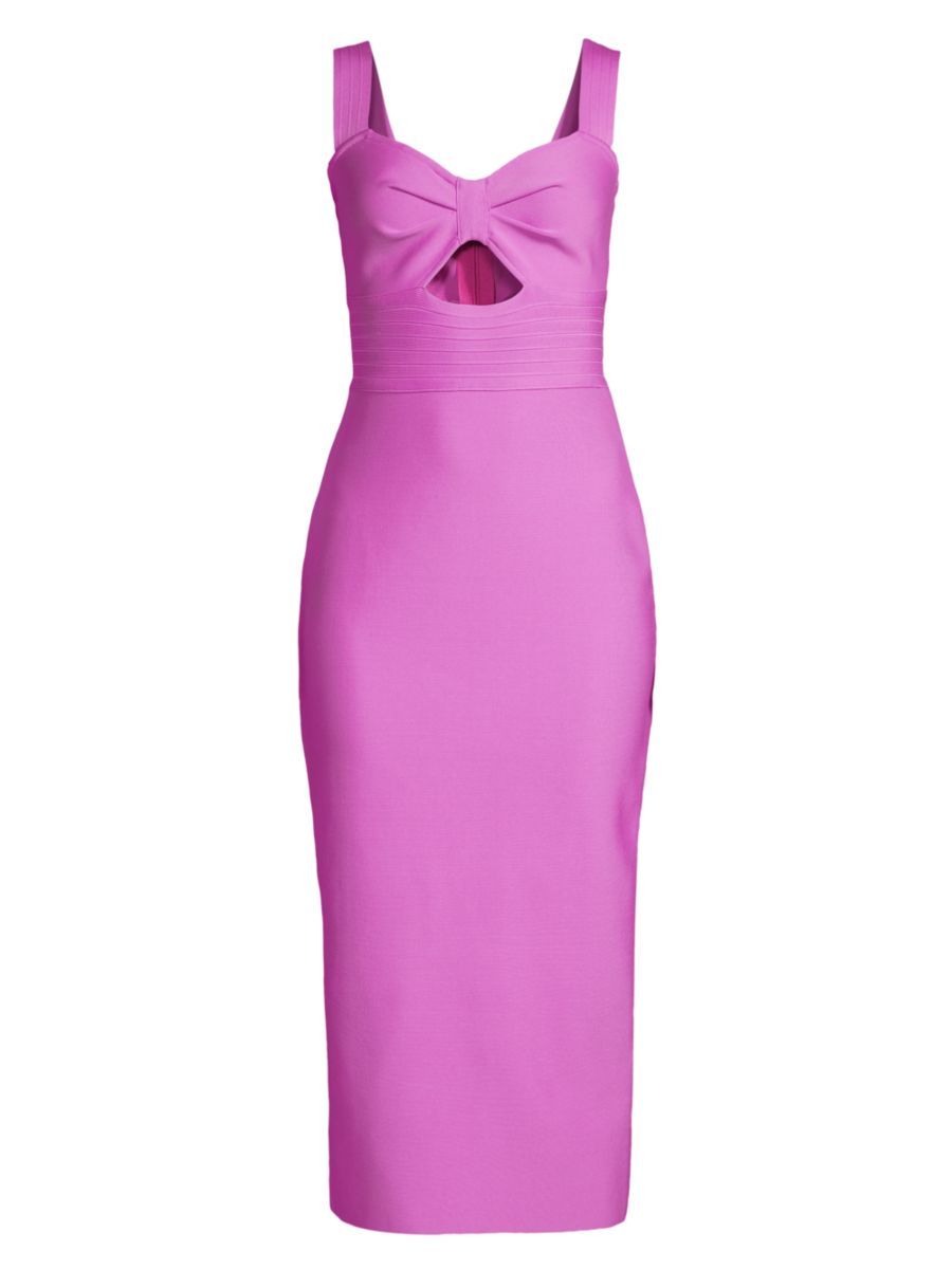 Rosa Sleeveless Cut-Out Midi-Dress | Saks Fifth Avenue