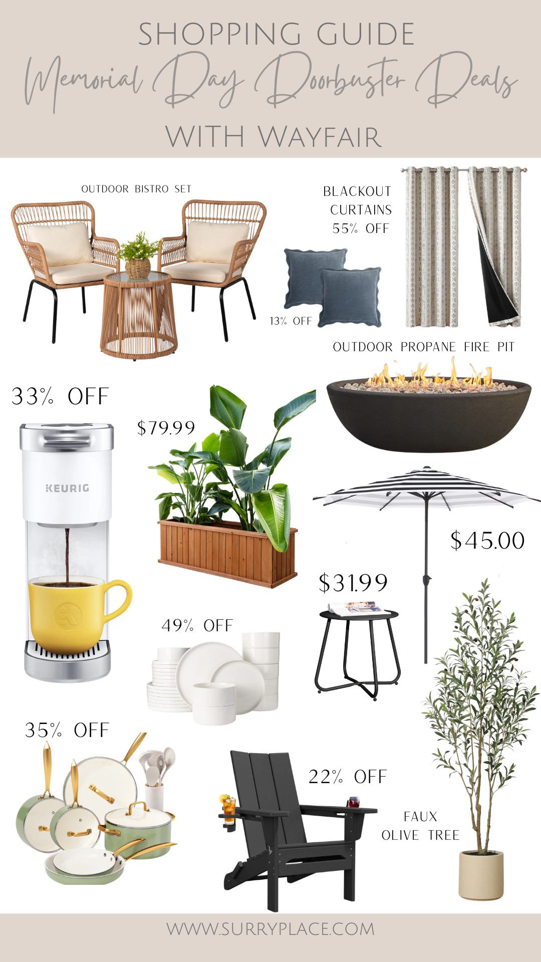 Memorial Day Doorbuster Deals  

 #LTKHome #LTKSaleAlert