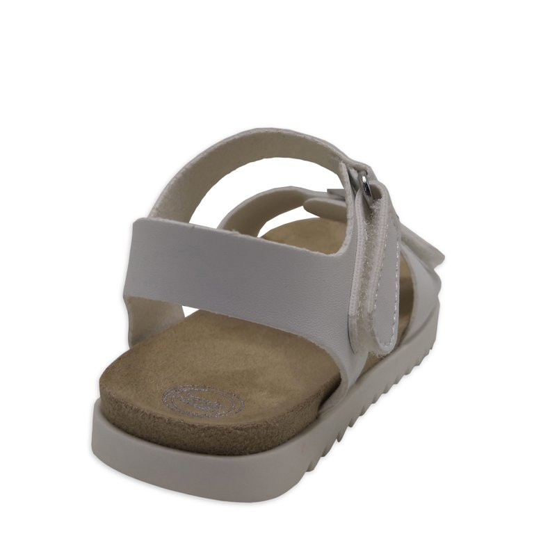 Wonder Nation Toddler Girls Buckle Sandal, Sizes 7-12 | Walmart (US)