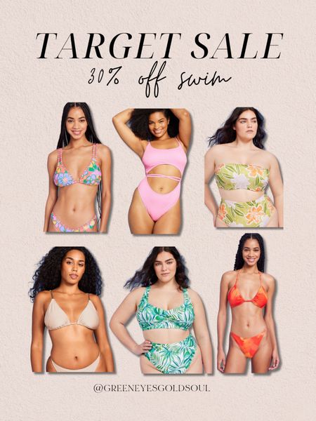 Target circle sale! 30% off women’s swim! 🩵
Swimsuit, swimwear, one piece, two piece, bikini, coverup, summer, spring, beach, resort, pool, vacation, sale 

#LTKsalealert #LTKU #LTKswim