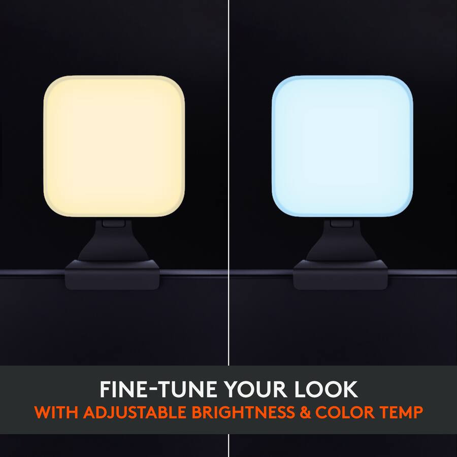 Logitech - Litra Glow Premium LED Streaming Light with TrueSoft, Adjustable mount and Desktop app... | Best Buy U.S.