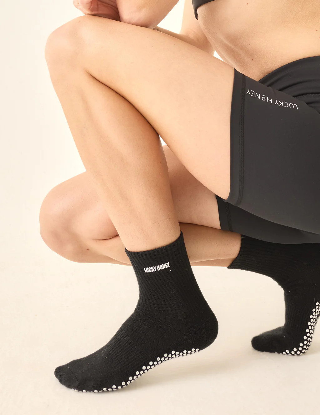 The Core Sock Black | LUCKY HONEY