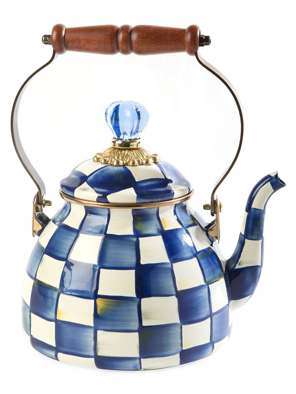 2-Quart Royal Check Tea Kettle | Saks Fifth Avenue